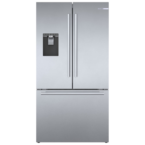 Bosch 36" 21.6 Cu. Ft. Counter-Depth French Door Refrigerator with Dispenser - Stainless