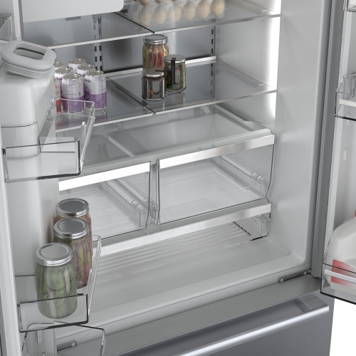 Bosch 36" 21.6 Cu. Ft. Counter-Depth French Door Refrigerator with Dispenser (B36CD50SNS) - Stainless