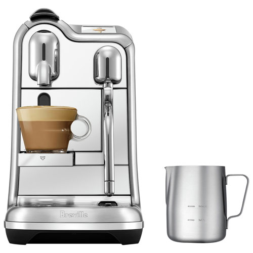 Nespresso Creatista Pro Pod Espresso Machine by Breville Brushed