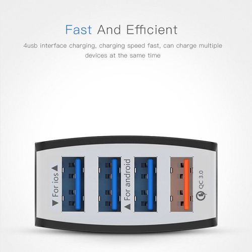 Chargeur pour l’auto Quick charge 3.0 de Qualcomm