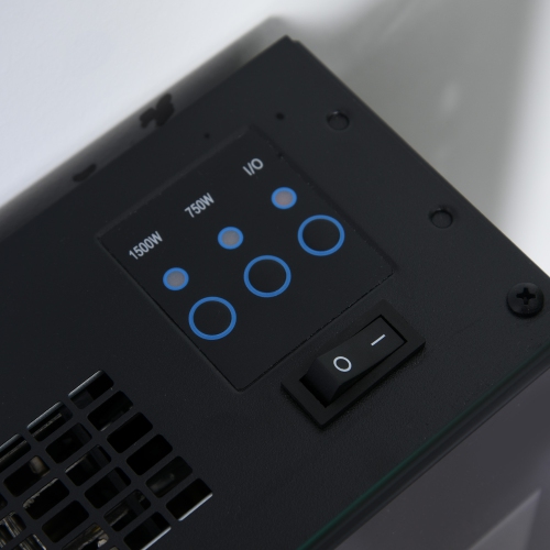 HOMCOM 1500W Electric Fireplace Heater