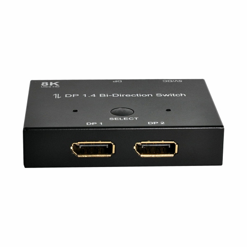 axGear DP DisplayPort 1.4 Bi-Direction Switch MST Hub Support HDCP SST Extended