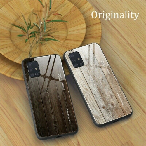 Étui en verre trempé antichoc en bois souple et antirayure en TPUR souple pour Galaxy S20 ULTRA DE SAMSUNG