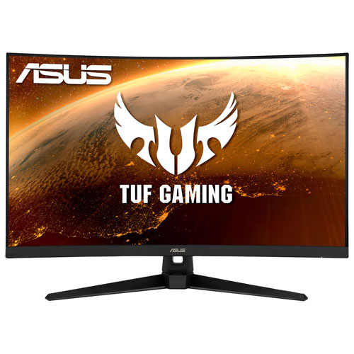 ASUS TUF 31.5" QHD 165Hz 1ms GTG Curved VA LCD FreeSync Gaming Monitor