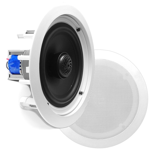 Pyle Pair of 6.5” 2-Way Speakers, Ceiling/Wall Mount,