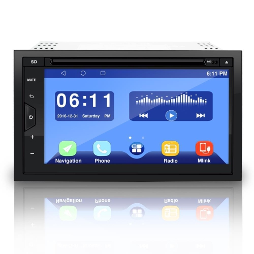 Pyle Car Stereo Receiver System, Bluetooth/WIFI, Touchscreen LCD Monitor,