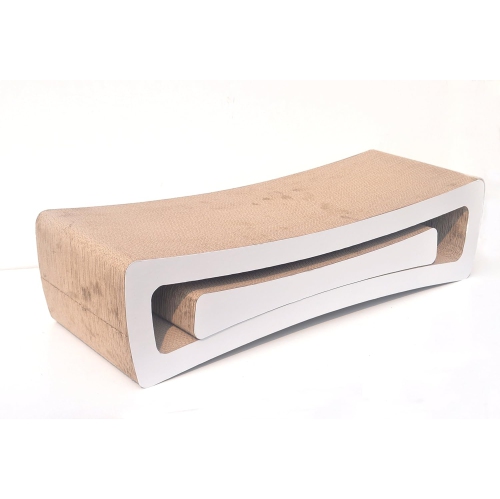 Nicer Furniture® LoungeCat Scratcher Deluxe moyen plus petit