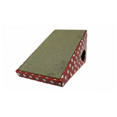 thumbnail image 2 of 2-in-1 Wood Corrugate Cat Scratcher, Cardboard Cat House Reversible Car Shaped Scratch Furniture Protector H D0102hpkwe7 2 of 12