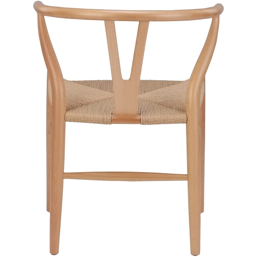 Nicer Furniture® Set of 2 Replica Hans Wegner Wishbone Chair in Natural