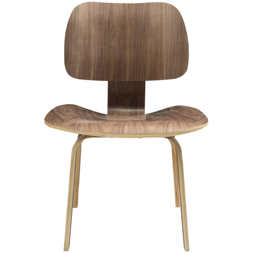 NICER INTERIOR  Furniture Dcw Modern Dining Chair Side Chair In Walnut