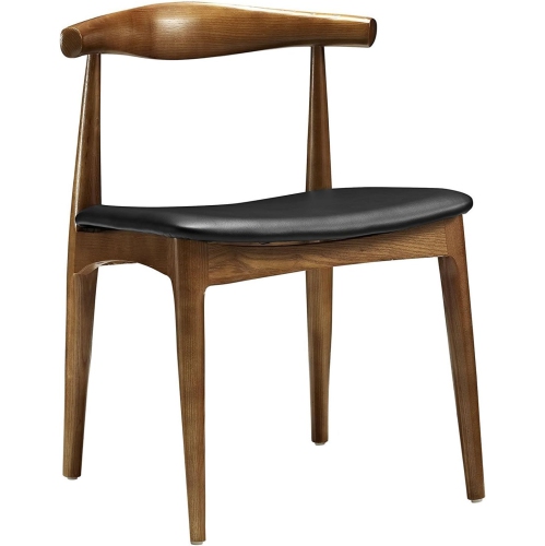 Image 1 de 4.. Hans Wegner – Chaise de salle à manger de style coude, noyer, ensemble de 2
