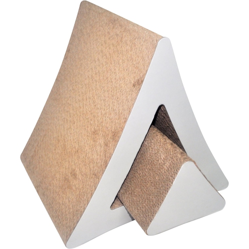 Nicer Furniture® Modern Triangle Cat Scratcher Medium Plus Small