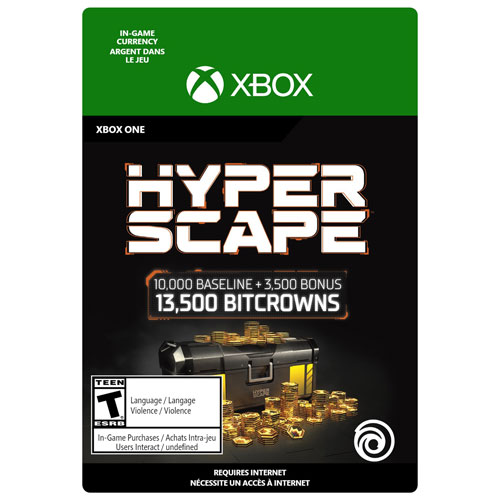 Hyper Scape - 13,500 Bitcrowns - Digital Download