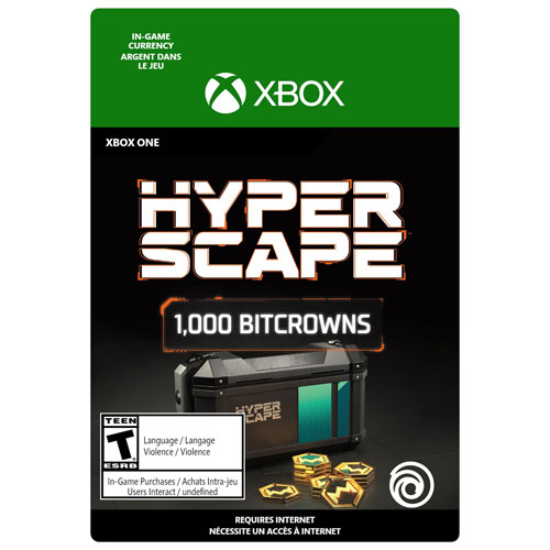 Hyper Scape - 1,000 Bitcrowns - Digital Download
