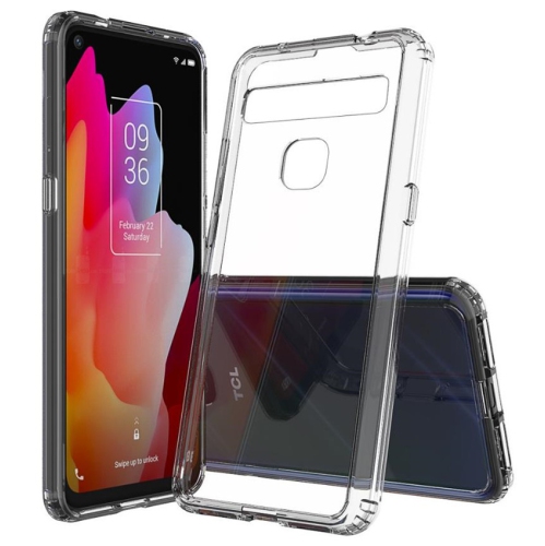 【CSmart personnalisé de protection arrière en TPUR souple et en silicone souple pour TCL 10L, transparent