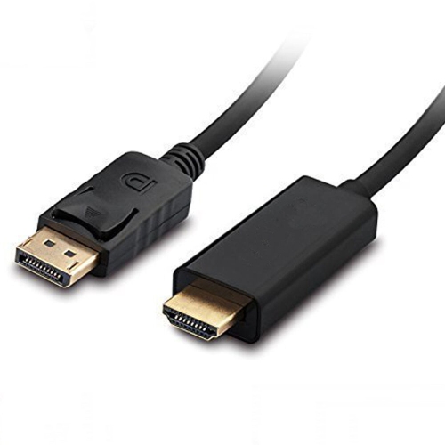 axGear DisplayPort to HDMI Ultra HD 4K Cable 10 Feet 3D Audio/Video Converter