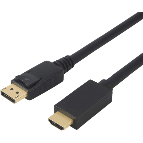 axGear DisplayPort to HDMI Ultra HD 4K Cable 6 Feet 3D Audio/Video Converter