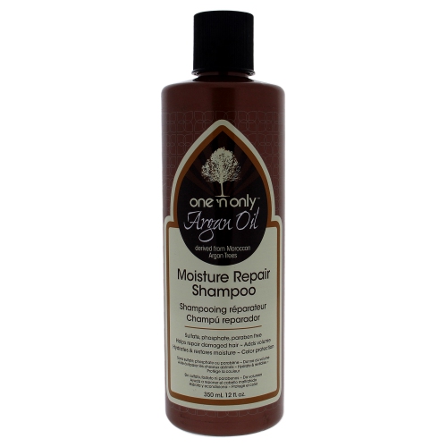 Argan Oil Moisture Repair Shampoo by One n Only for Unisex - 12 oz Shampoo