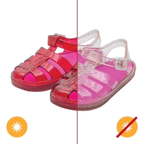 Gladiator Girl Jellies Sandal - 6 Pink by DelSol for Kids - 1 Pair Sandals