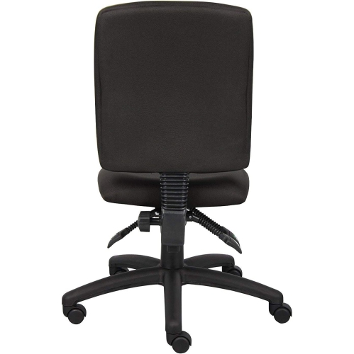 Nicer Furniture Multi-Function Task Computer Desk Chair, Fabric, No Arms