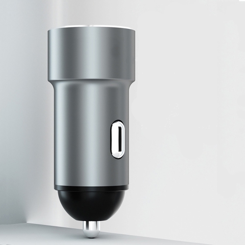 axGear Dual Ports Car Charger USB 2.4A Fast Car Charger 2 Port Adapter Aluminium