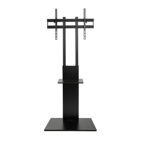 TygerClaw TV Floor Stand with Equipment Shelf