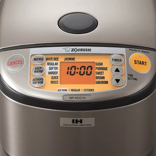 Zojirushi Induction Heating System Rice Cooker & Warmer NP-HCC10, 5.5 Cups
