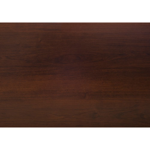 Monarch Rounded Contemporary 3-Piece Rectangular Coffee Table Set & End Tables Set - Cherry