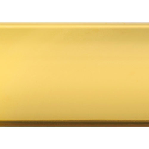 Monarch X-Leg Modern 2-Piece Nesting Table Set - Glass/Gold