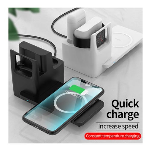 3 in 1 Wireless Charger for iPhone, iWatch, and AirPods