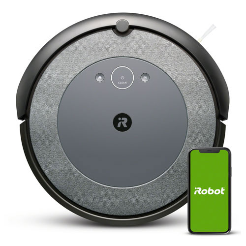 Aspirateur robot connecté Wi-Fi Roomba i3 EVO d'iRobot - Neutre tissé