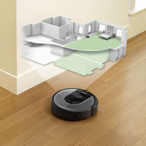 iRobot Roomba i8+ (Plus) Wi-Fi Connected Robot Vacuum with Automatic Dirt Disposal - Medium Silver (8550)