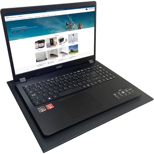 WOREMOR EMF Laptop Tray - Shielding ELF and RF from Computer, Tablets, Cell Phones, Black