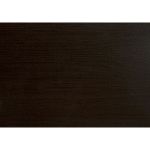 Table d'extrémité rectangulaire moderne avec 2 tiroirs de Monarch - Cappuccino/Doré