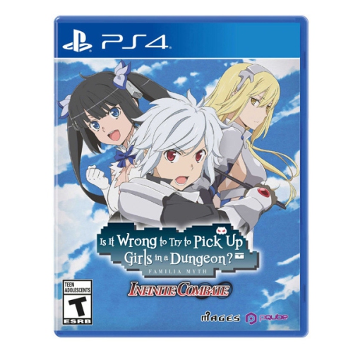 PQUBE  Is It Wrong to Try to Pick Up Girls In A Dungeon? Infinite Combate - Playstation 4
