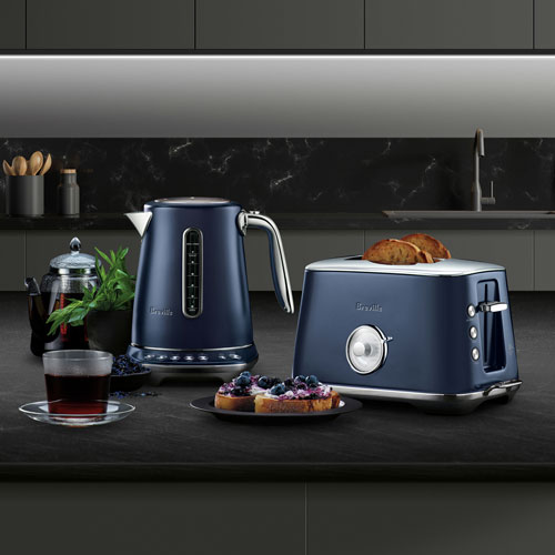 Breville Smart Kettle Luxe Programmable Electric Kettle - 1.7L - Damson Blue