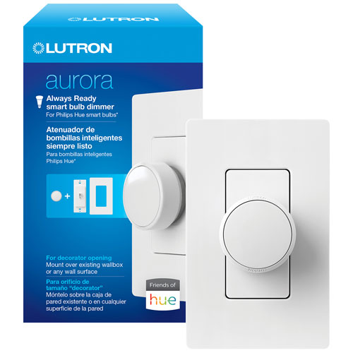 Lutron Aurora Smart Bulb Dimmer for Paddle Switches