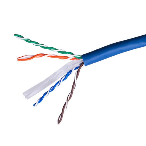 Cat6 23AWG UTP Solid Bulk Cable, CM-Rated, 250ft - PrimeCables