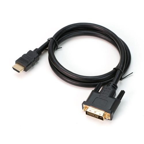 10ft HDMI to DVI-D Dual Link 28AWG High-Speed Bi-Directional Cable - Black - PrimeCables®