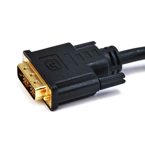 3ft HDMI to DVI-D Dual Link 28AWG High-Speed Bi-Directional Cable - Black - PrimeCables®
