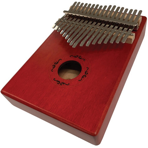 Kalimba 17 touches de BeaverCreek - Rouge Trans