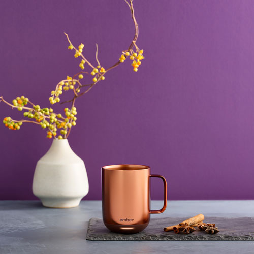 Tasse intelligente à régulation thermique de 295 ml Mug 2 d'Ember - Cuivré
