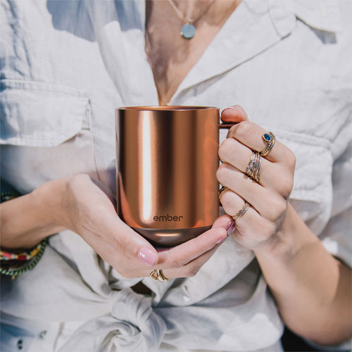 Tasse intelligente à régulation thermique de 295 ml Mug 2 d'Ember - Cuivré