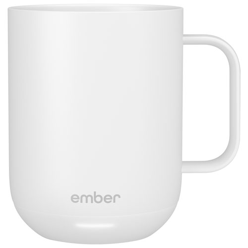 Tasse intelligente à régulation thermique de 295 ml Mug 2 d'Ember - Blanc