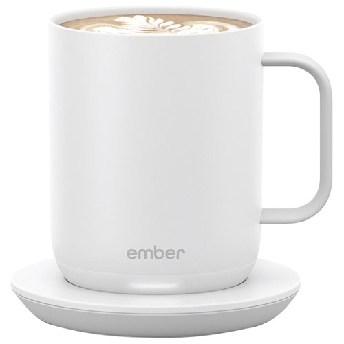 Tasse intelligente à régulation thermique de 295 ml Mug 2 d'Ember - Blanc