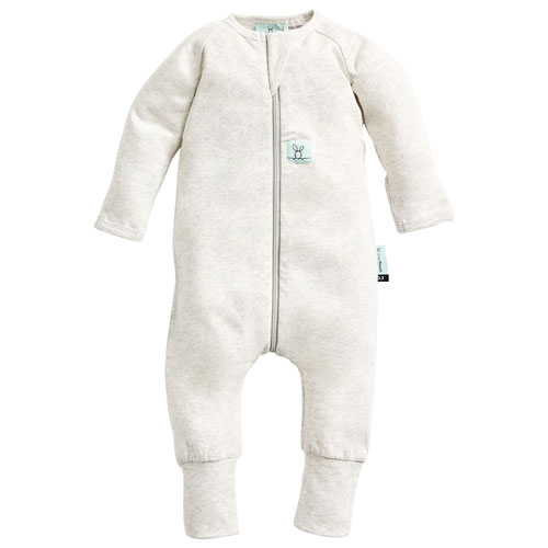 ergoPouch Layers Cotton Baby Sleeper - 0 to 3 Months - Grey Marle