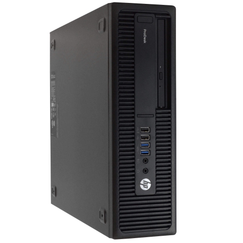 HP ProDesk 600 G2 Desktop - Intel Core i5, 8GB Memory, 1TB HDD, Win 10 Home + 22" Monitor by HP - Refurbished condition - Image 5