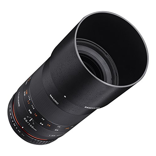 SAMYANG  100MM F2.8 Ed Umc Full Frame Telephoto Macro Lens for Olympus And Panasonic Micro Four Thirds Interchangeable Lens Cameras