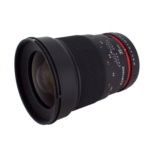 Samyang Cine SYCV35-NEX 35mm T1.5 Aspherical Wide Angle Cine Lens for Sony NEX VDSLR
