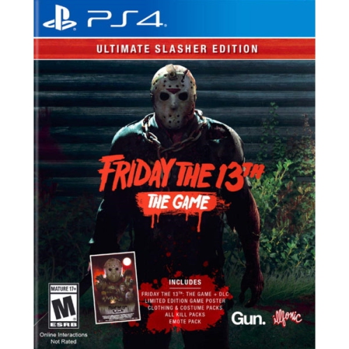 PLAYSTATION  Friday The 13Th: The Game - Ultimate Slasher Edition [ 4] Good horror game